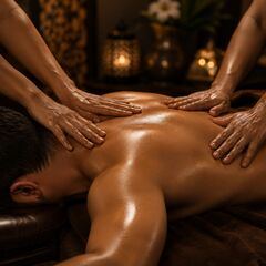 Four-hand massage with two therapists, Body Sky Cluster U